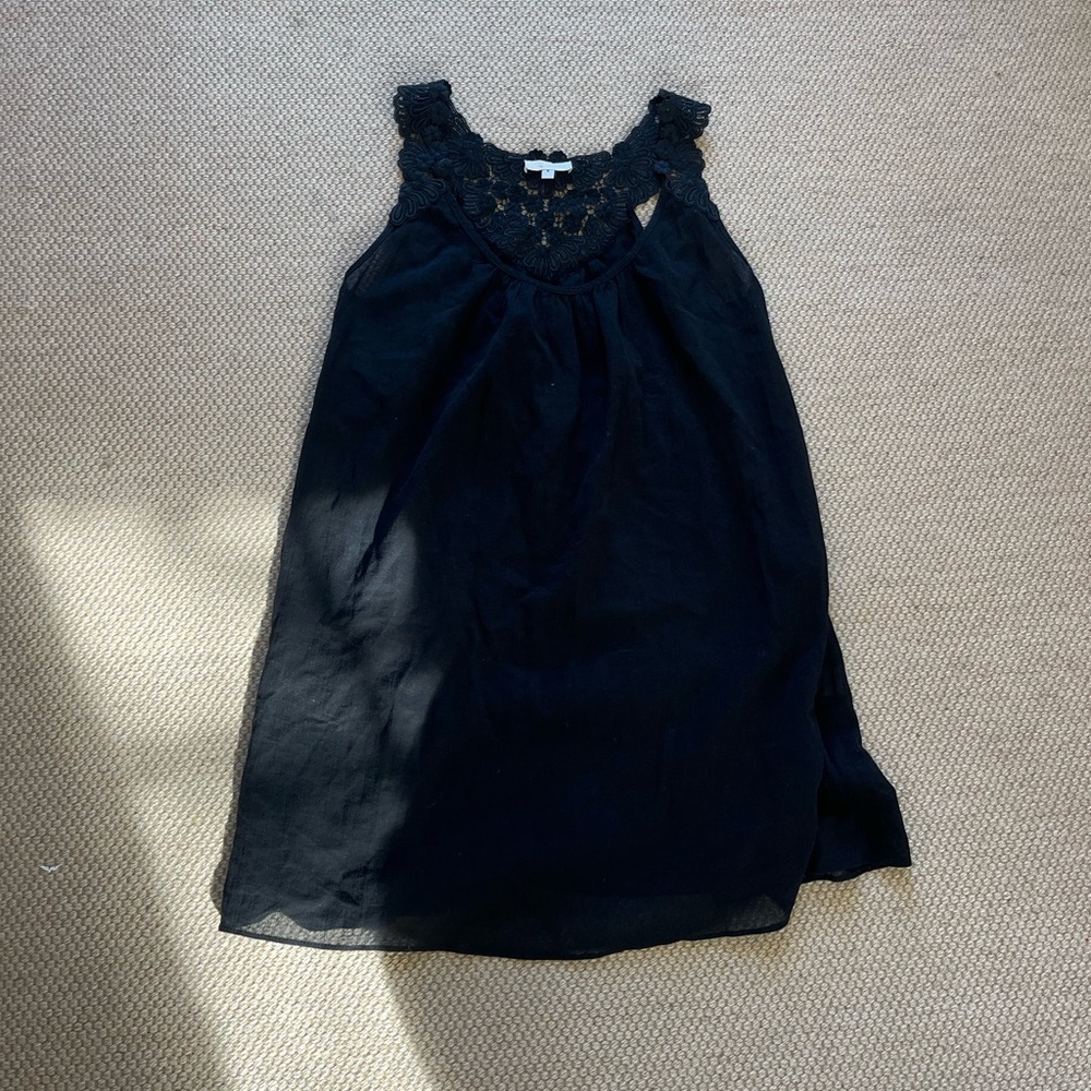 Shoshanna Black Cover Up Dress small
